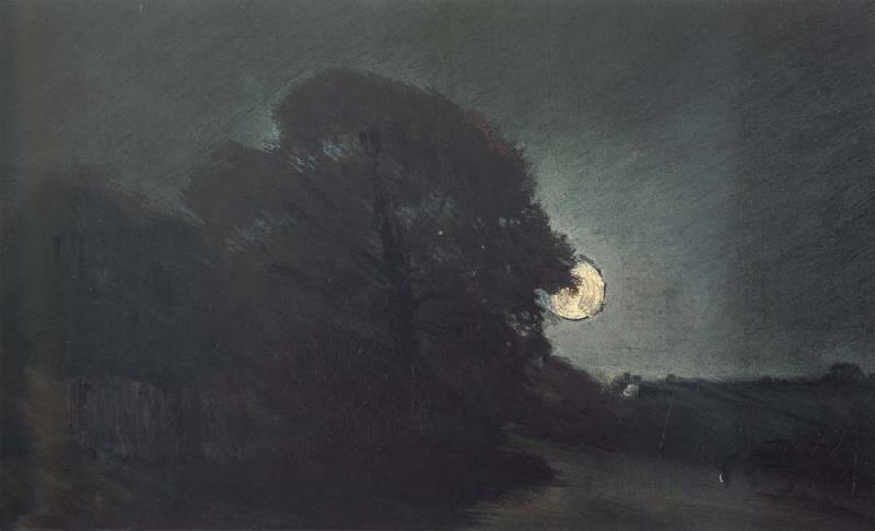 John Constable The edge of a Heath by moonlight oil painting image
